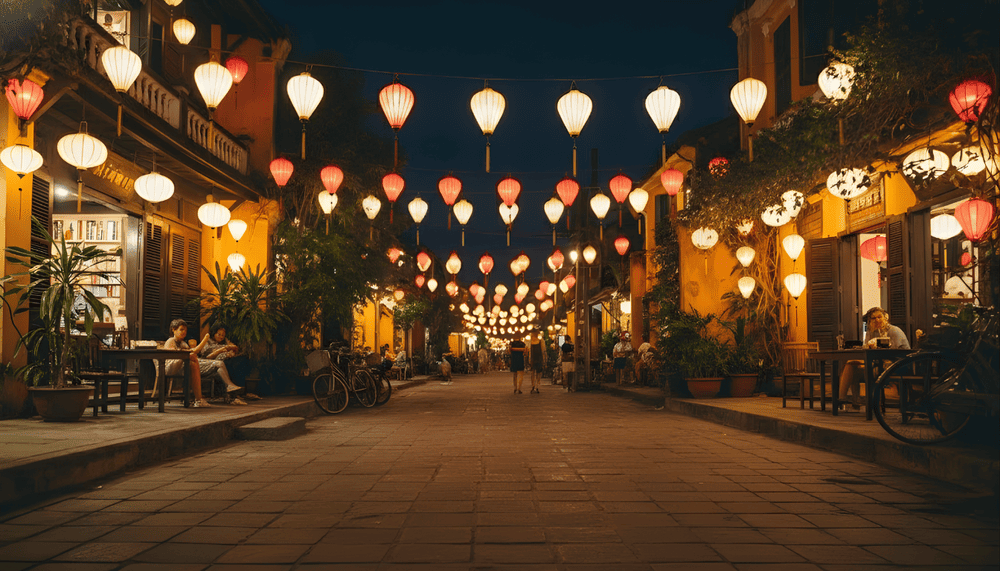 The origins of the Lantern Festival Hoi An date back to the 16th - 17th centuries